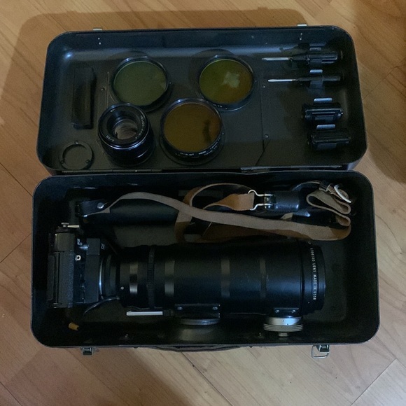 Vintage ZENT 12xp camera w/ all accessories FOTOSNAIPER 12 immaculate - Picture 7 of 12